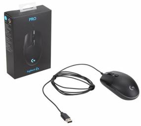 img 1 attached to Mouse Logitech G PRO Hero black optical (25600dpi) USB2.0 for laptop (6but)