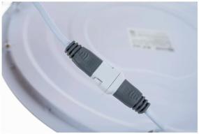 img 1 attached to LED panel IN HOME RLP-eco, 4000K, 1440lm, 24W, 4000, neutral white, frame color: white, shade color: white