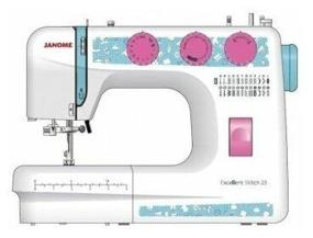 img 1 attached to Швейная машина Janome Excellent Stitch 23, белый