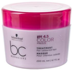 img 1 attached to Schwarzkopf Professional Color Freeze pH 4.5 Mask for colored hair, 200 ml, jar