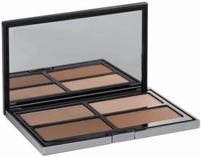 img 4 attached to Pupa Contouring & Strobing Palette, 002, medium skin