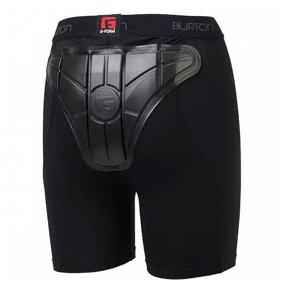 img 1 attached to Burton Burton WB Luna Short Thigh Guard, 15157100002XS, black, size XS