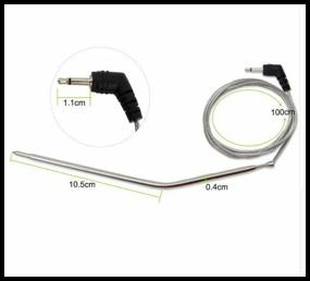 img 1 attached to Термометр со щупом ThermoPro TP-08S для еды