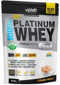 img 1 attached to Protein vplab 100% Platinum Whey, 750 gr., caramel frappe