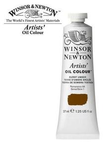 img 4 attached to Winsor & Newton Artists Oil Paint, Burnt Umber