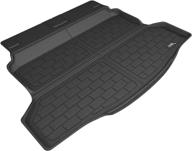 🚗 maxpider m1hd0941309 custom fit kagu rubber cargo all-weather floor mat for honda civic hatchback models (black) логотип