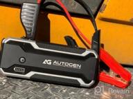 img 1 attached to Jump Start Your Vehicle With AUTOGEN 3000A Car Battery Jump Starter For Gas And Diesel Engines Up To 10.0L review by Joseph Hall