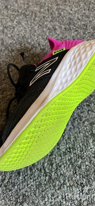 img 1 attached to 🏃 Experience Comfortable Running with New Balance Kid's Fresh Foam Roav V1 Lace-up Shoe review by Jacqueline Lewis