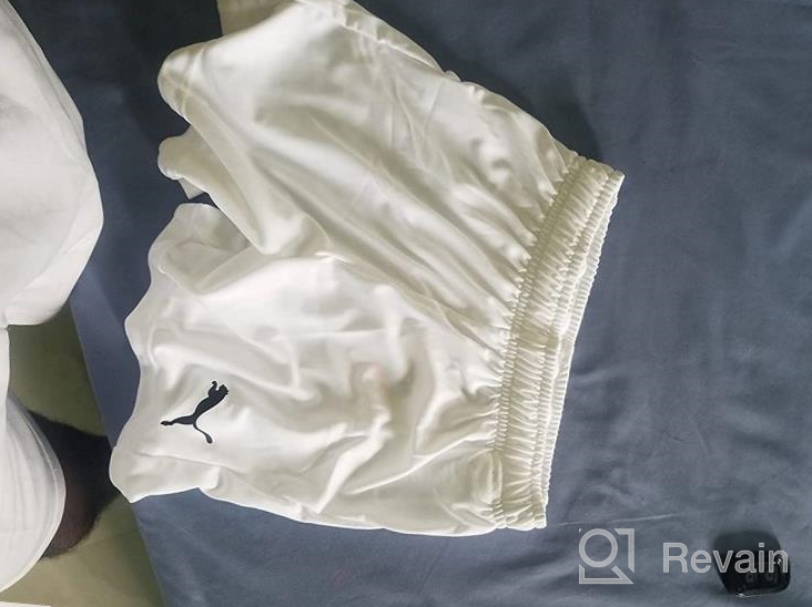 img 1 attached to PUMA Men's White Shorts 👖 with Black Accents - Boys' Clothing review by Christopher Kumar