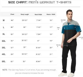 img 1 attached to Golf Polo Shirts For Men Moisture Wicking Performance Color Block Classic Cut Athletic Casual Dry Fit Tennis T-Shirt