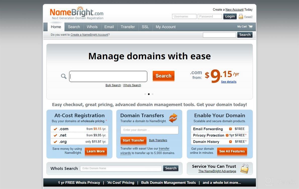 img 1 attached to NameBright review by Alonzo Weaver