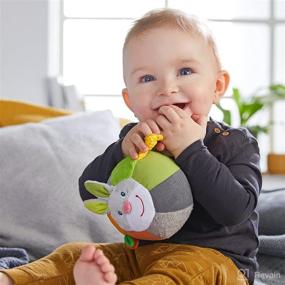img 2 attached to 🐰 HABA Bunny Ball: Crinkle Ears, Textured Fabric, Rattling Effects – Fun and Stimulating Toy