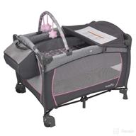 👶 convenient and stylish evenflo portable babysuite dlx playard in poppy color" логотип