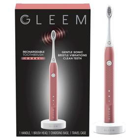 img 4 attached to 🦷 Discover the Ultimate Clean with Gleem Rechargeable Electric Toothbrush Coral