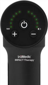 img 1 attached to Experience Ultimate Pain Relief And Relaxation With TruMedic Massage Gun - Portable, Super Quiet, Deep Tissue Percussion Massager