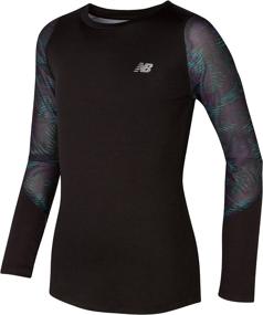 img 2 attached to New Balance Little Sleeve Performance Girls' Clothing : Active