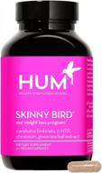 hum skinny bird appetite suppressant for women - caralluma fimbriata, chromium, 5 htp + green tea extract (90 capsules) logo