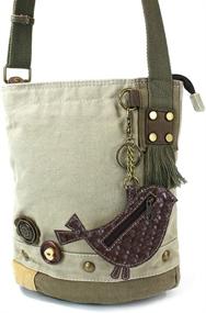 img 3 attached to Turtle Women's Canvas Crossbody Handbag: Stylish Handbags & Wallets for Women at Crossbody Bags