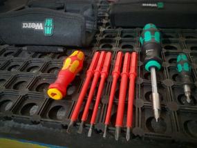 img 14 attached to Wera screwdriver set 003470, 7 pcs, red / yellow