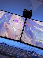 img 1 attached to GeekShare Bunny Wrist Rest Support Mouse Pad Set- Non-Slip Rubber Base And Lightweight Memory Foam Wrist Rest For Keyboard And Mouse, Perfect For Gaming,Or Home Office Work(Mousepad & Wrist Rest) review by Michael Straughter