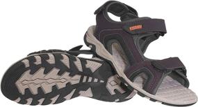 img 4 attached to Khombu Sandals Adjustable Open Toe Toddler Boys' Shoes ~ Sandals