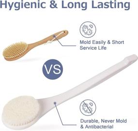 img 2 attached to Scrubber Exfoliating Moderate Bristles Exfoliation