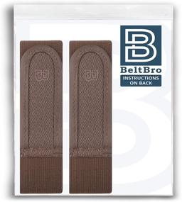 img 3 attached to BeltBro Titan Buckle Elastic Belt Men's Accessories : Belts