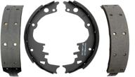 🔧 raybestos element3 rear drum brake shoes set - compatible with buick, chevrolet, gmc, oldsmobile & pontiac models (242pg) - year-specific replacement логотип