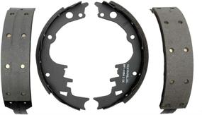 img 1 attached to 🔧 Raybestos Element3 Rear Drum Brake Shoes Set - Compatible with Buick, Chevrolet, GMC, Oldsmobile & Pontiac Models (242PG) - Year-Specific Replacement