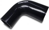 upgrade your plumbing with ronteix universal 90 degree reducer silicone hose - id 2" to 2.75" (51mm-70mm) logo