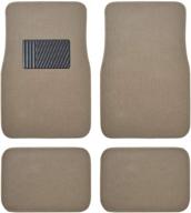 beige heavy duty front &amp interior accessories ~ floor mats & cargo liners logo