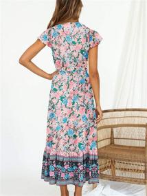 img 1 attached to Temofon Womens Dresses Bohemian Printed Women's Clothing ~ Dresses