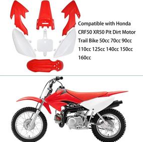 img 3 attached to Пластиковый комплект CRF50 Fender Fairing