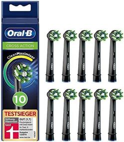 img 4 attached to 🦷 Oral B CrossAction Toothbrush 4210201325789 with Cleanmaximiser for Enhanced Oral Care