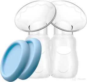 img 4 attached to 🍼 Loveishere Silicone Manual Breast Pump, 100% Food Grade BPA, PVC, and Phthalate-Free, Breastfeeding Milk Pump (2-Pack)