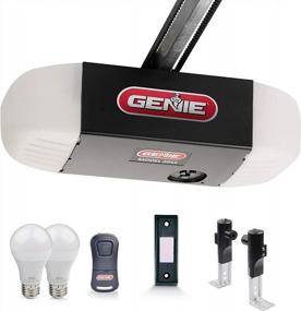 img 4 attached to Genie 2055-LED Stealth 500 Essentials, LED Bulbs Included, Ultra-Quiet Belt Drive Garage Door Opener