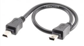img 1 attached to 1Ft CablesOnline USB 2.0 Mini-B 5-Pin Male/Male Cable - USB2-5501