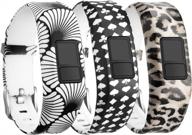 fun and durable skylet replacement bands for garmin vivofit jr kids and vivofit 3 - available in 3-pack, multiple sizes and colorful patterns logo