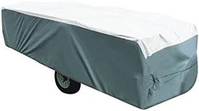 img 2 attached to Protect Your Pop Up Trailer With ADCO 12294 SFS Aqua Shed Cover - Fits 14'1" To 16', Gray