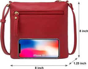 img 3 attached to 👜 Functional Pocket Adjustable Women's Handbags & Wallets - Crossbody Bags by Solene