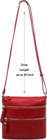 img 1 attached to 👜 Functional Pocket Adjustable Women's Handbags & Wallets - Crossbody Bags by Solene