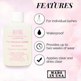 img 2 attached to 2 Pack Ardell LashTite Clear Adhesive For Individual Lashes - 0.75 Oz Each
