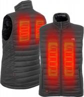 men's heated summit vest by mobile warming logo