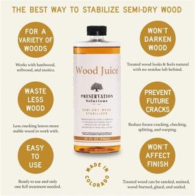 img 3 attached to 🌲 Wood Juice Quart - Enhance Wood Preservation - Semi Dry Wood Stabilizer