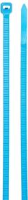 img 1 attached to 🔵 Aviditi 8" Nylon Cable Ties - Blue, 40 lb. Strength - 14" Width - Tamper Proof Zip Ties - Bundle and Organize Wires/Cables in Warehouse, Garage, Home or Office - Self Locking - Case of 1000