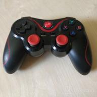 img 1 attached to Gamepad GEN GAME X3 Bluetooth, black/red review by Ayden Loh ᠌
