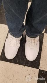 img 5 attached to Brunswick Vapor Bowling Shoes: White Black Men's Athletic Footwear