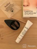 img 2 attached to Godefroy Henna synthetic paint in eyebrow capsules Instant Eyebrow Tint 4 pcs. light brown, 3 ml review by Anastazja Woitiul ᠌