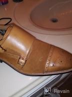 img 1 attached to Optimized Search: Men's Milan Leather Suede Double Loafer Shoes - Loafers & Slip-Ons review by Dave Seawell