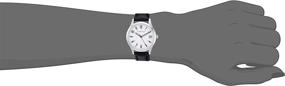 img 1 attached to Caravelle Womens Quartz Stainless Leather Women's Watches for Wrist Watches